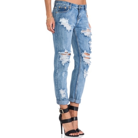 NWOT One Teaspoon Awesome Baggie Jeans - Picture 2 of 14